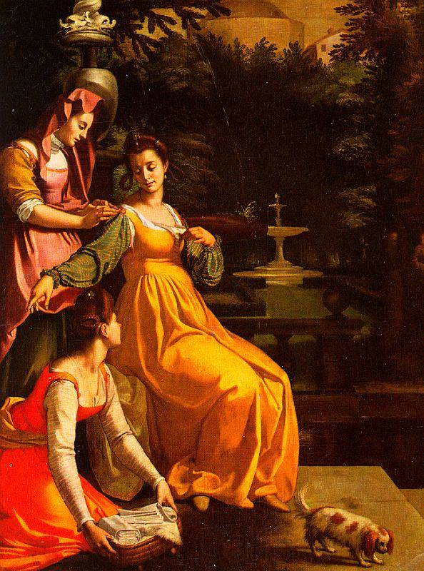 Jacopo da Empoli Susanna and the Elders